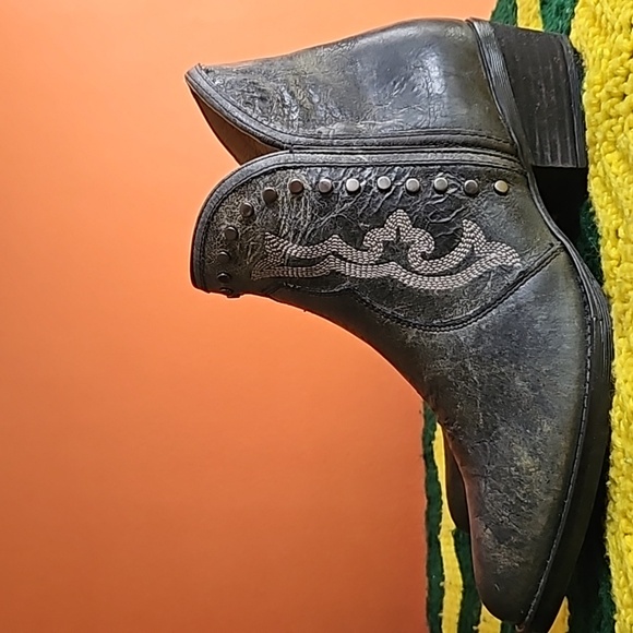 NEW! Sterling River Leather Ankle Zip-Up Boots! Made in Mexico!! 🇲🇽 - Picture 4 of 14